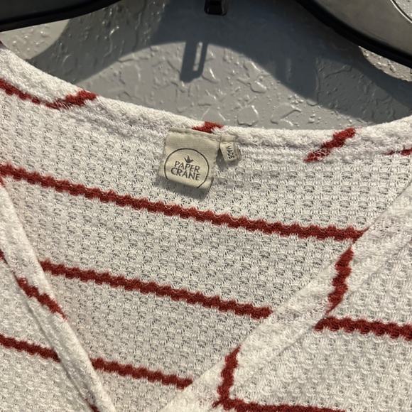 Lightweight Crop Button Up Sweater - Size S - Picture 3 of 7